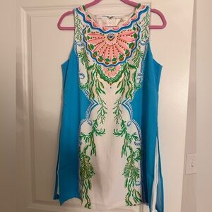 Lilly Pulitzer Donna Romper Calypso Sun Size 8 NWT
